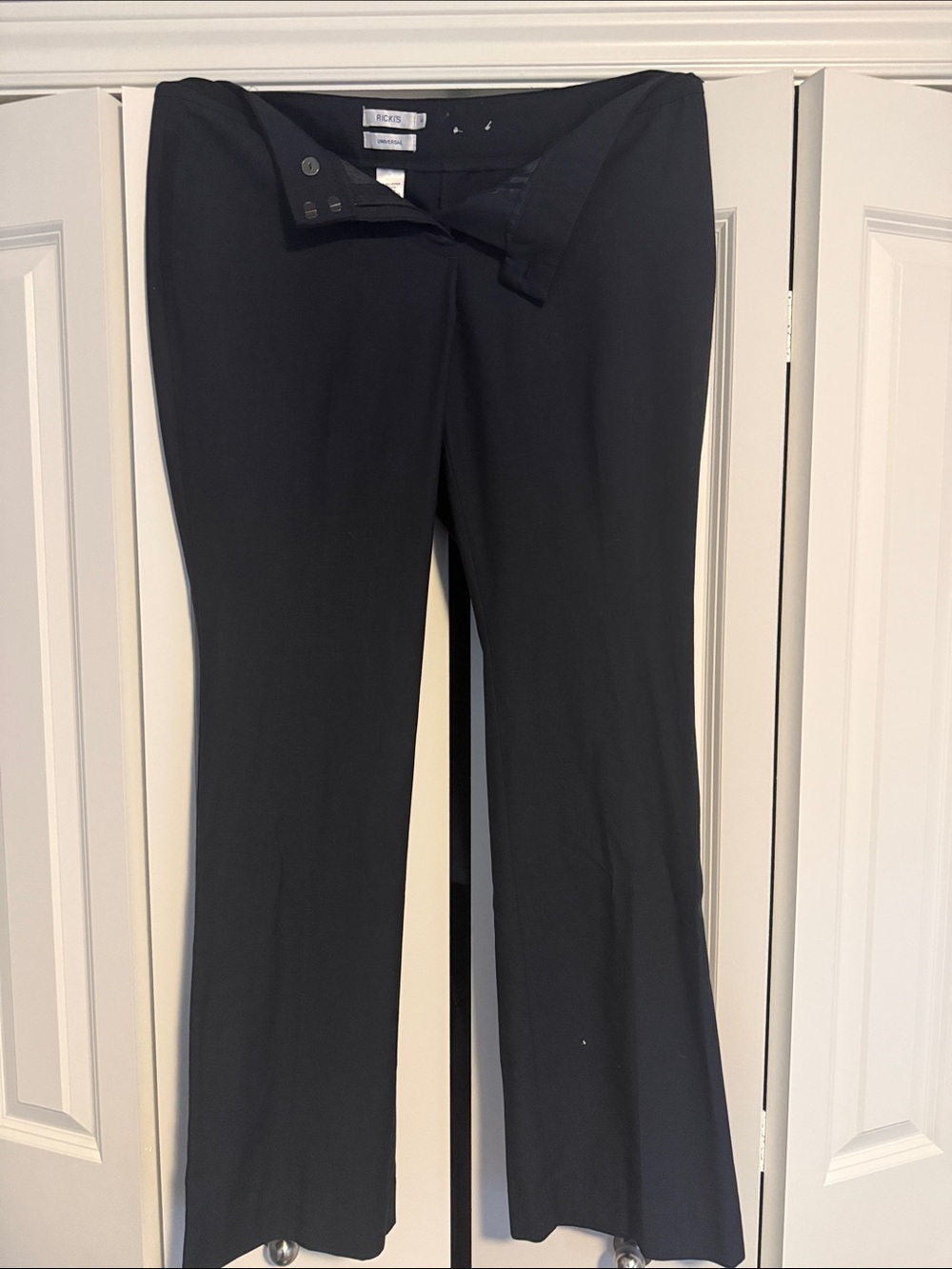 Ricki's Navy Boot-Cut Stretch Pants